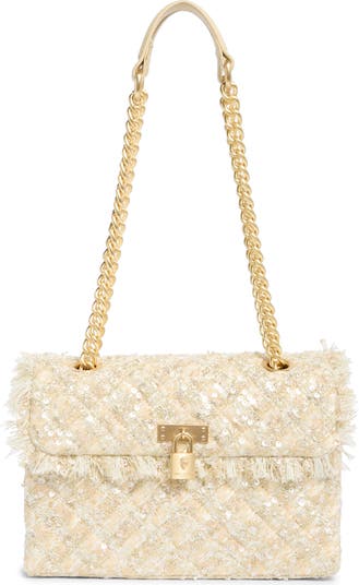 Brixton Tweed Lock Shoulder Bag