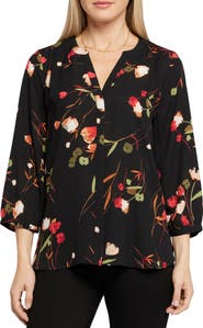 NYDJ Pintuck Blouse