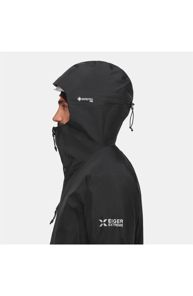 Mammut Eiger Nordwand Advanced Hs Hooded Jacket - Men's, Alternate, color, Black