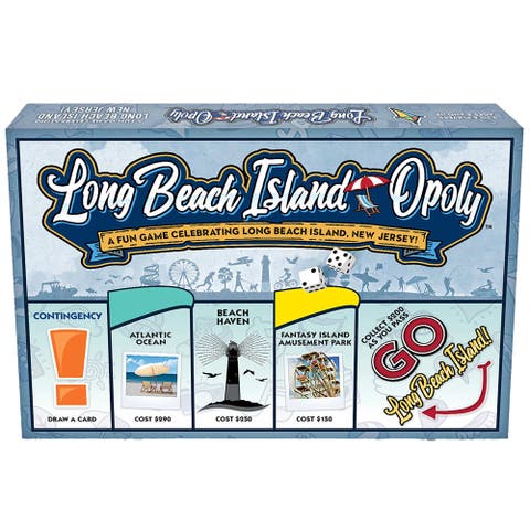 Long Beach Island Opoly Board Game