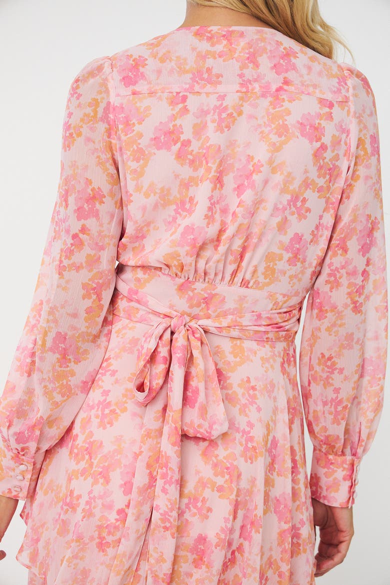 Romancecras Floral Maxi Dress, Alternate, color, Cloudy Flower