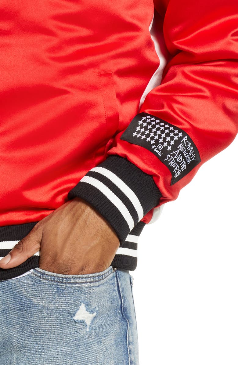 Ksubi Men's World Tour Jacket, Alternate, color, Red