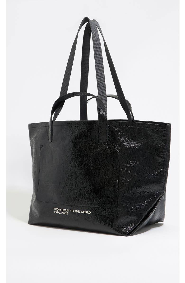 Bimba y Lola Big Shopper Bag, Alternate, color, Black
