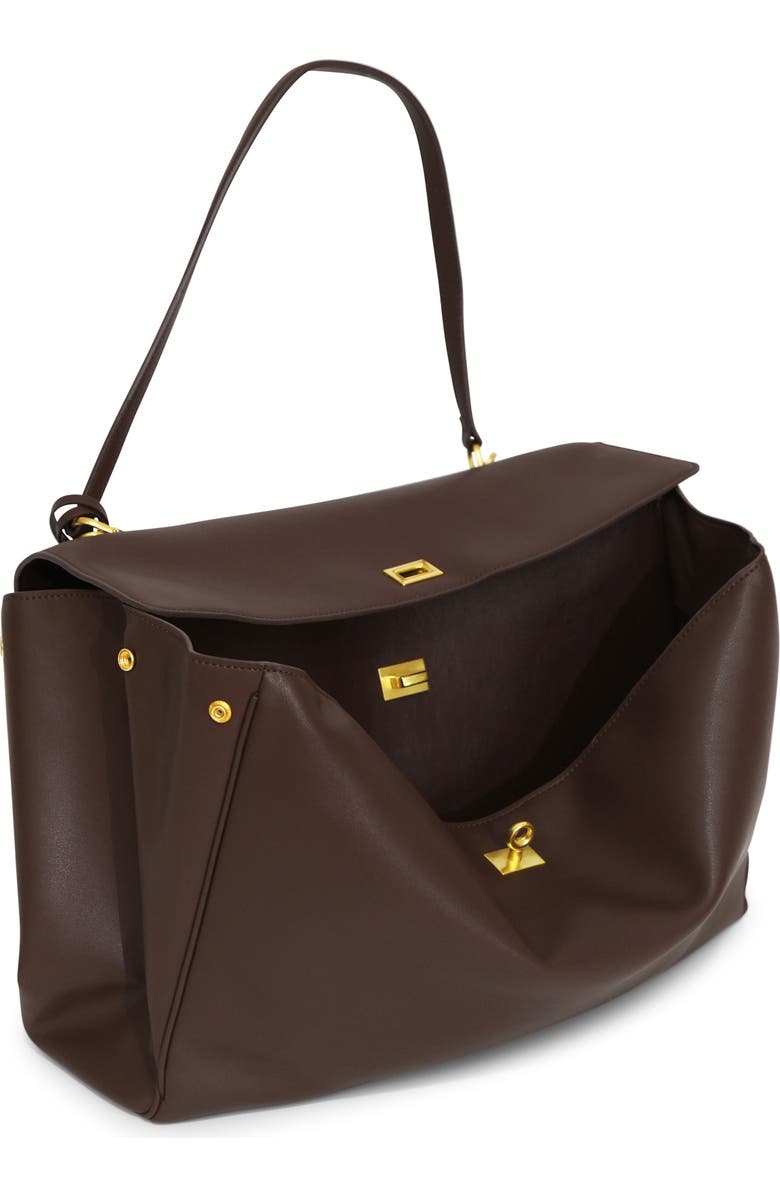 Belle & Bloom Skyfall Leather Shoulder Bag, Alternate, color, Brown