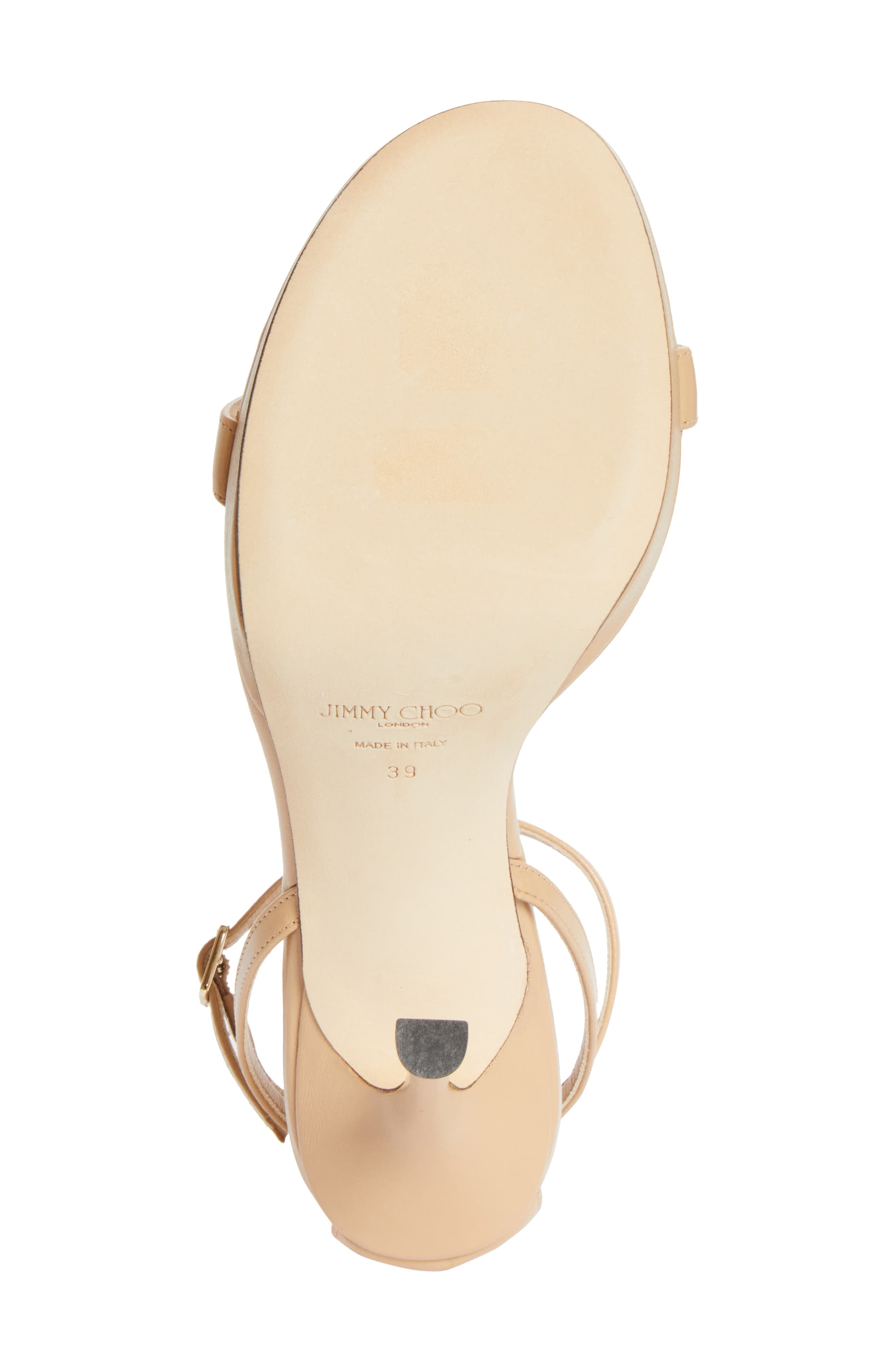 Moza Ankle Strap Platform Sandal, Alternate, color, CHAI