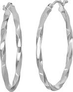 Bony Levy 14K Gold Twisted Hoop Earrings