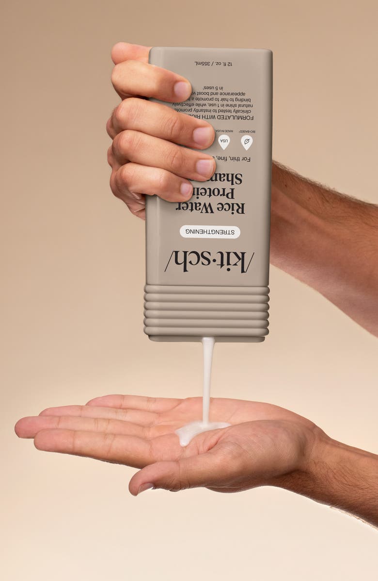 Kitsch Rice Water Protein Shampoo for Hair Growth, Alternate, color, 