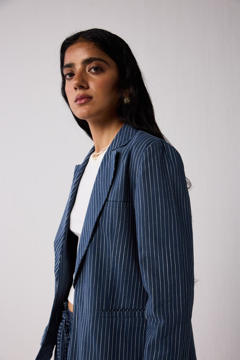 The Weekday Blazer, Alternate, color, Dark Blue