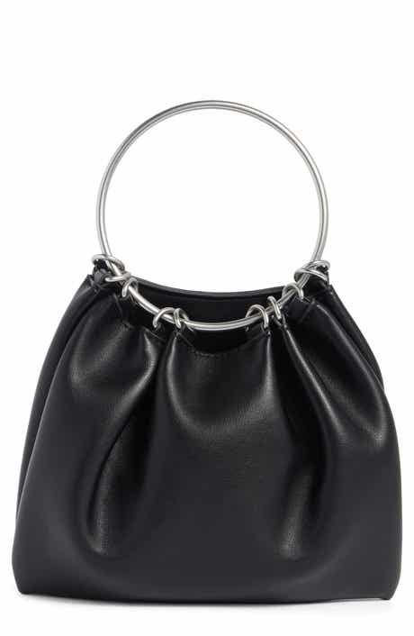 BCBG Ring Top Handle Clutch