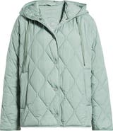 Bernardo Ashbury Diamond Quilted Hooded Liner Jacket