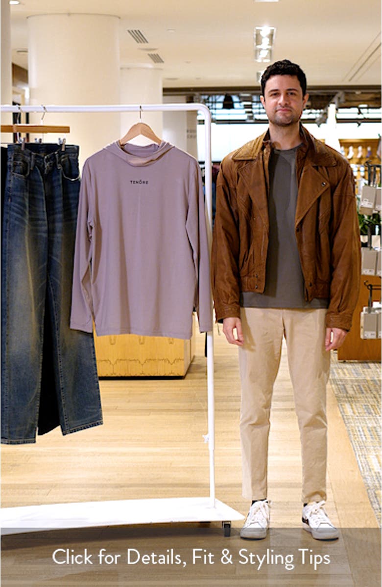 Logo Graphic Hooded T-Shirt, sales video thumbnail