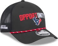 New Era Men's New Era Black Houston Texans 2025 Inspire Change 9FORTY M-Crown Adjustable Hat