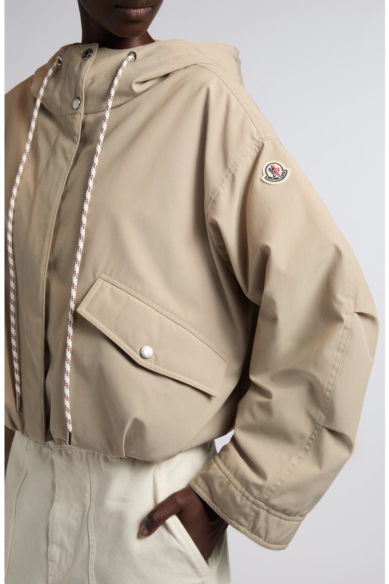 Eucalyptus Hooded Down Jacket, Alternate, color, NEUTRAL