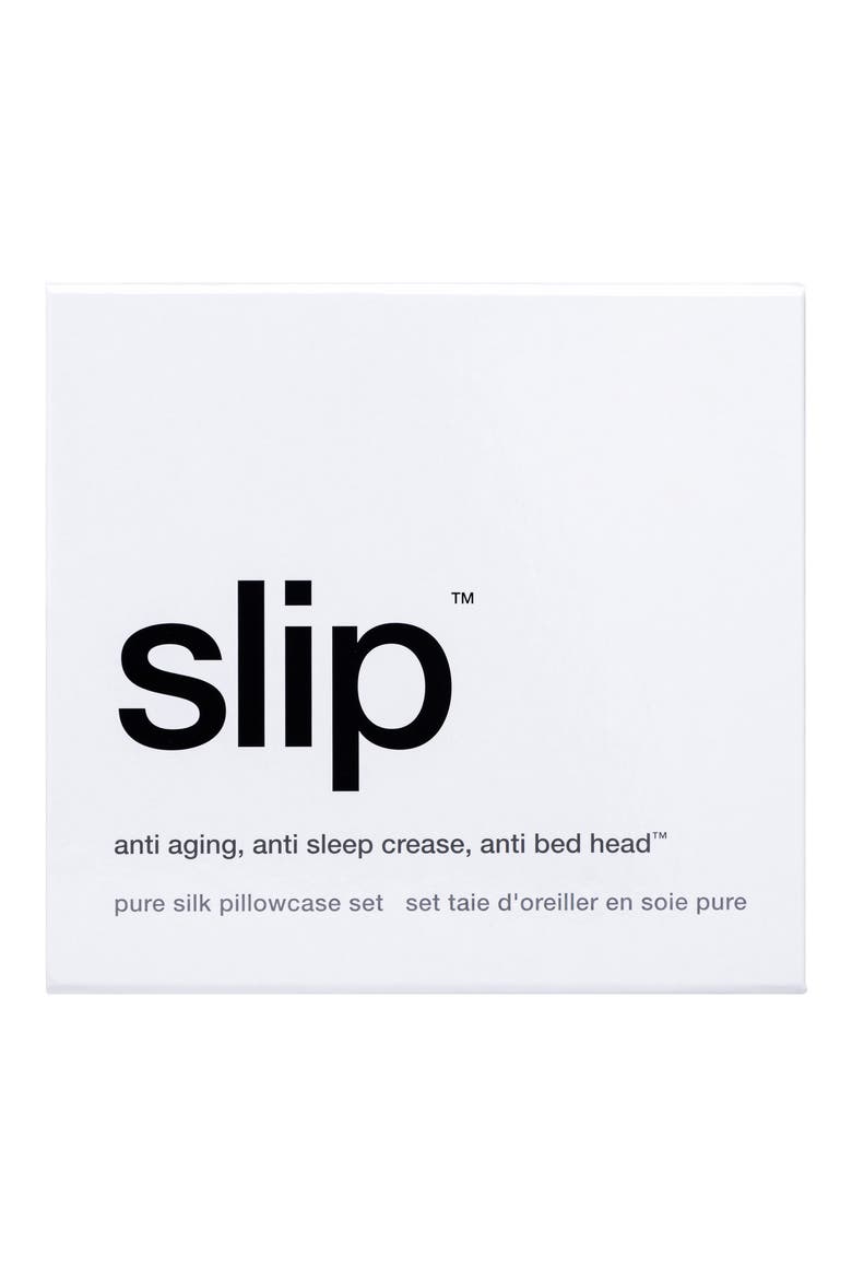 Set of 2 Silk King Pillowcases $280 Value, Alternate, color, WHITE