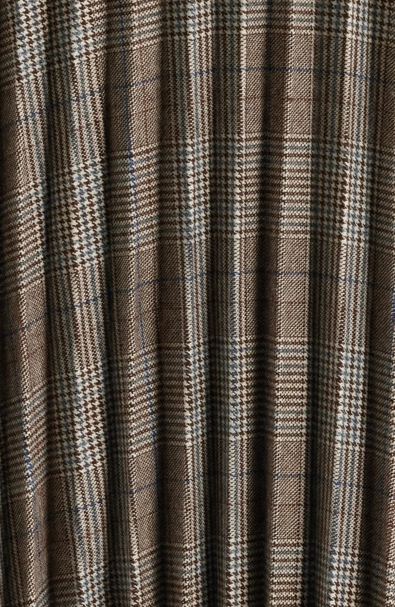 Anne Klein Pull-On Pleated Skirt, Alternate, color, Soft Birch Multi