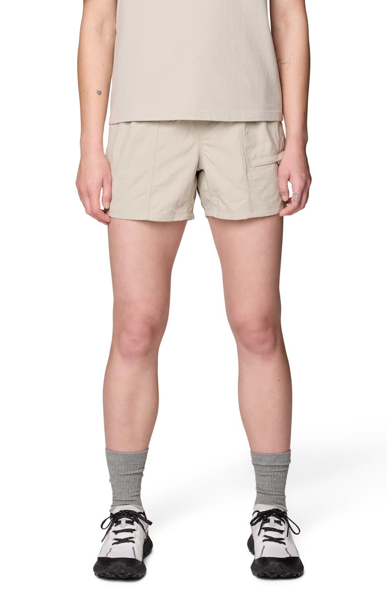 Mountain Hardwear Stryder Belted Shorts, Main, color, Oyster Shell
