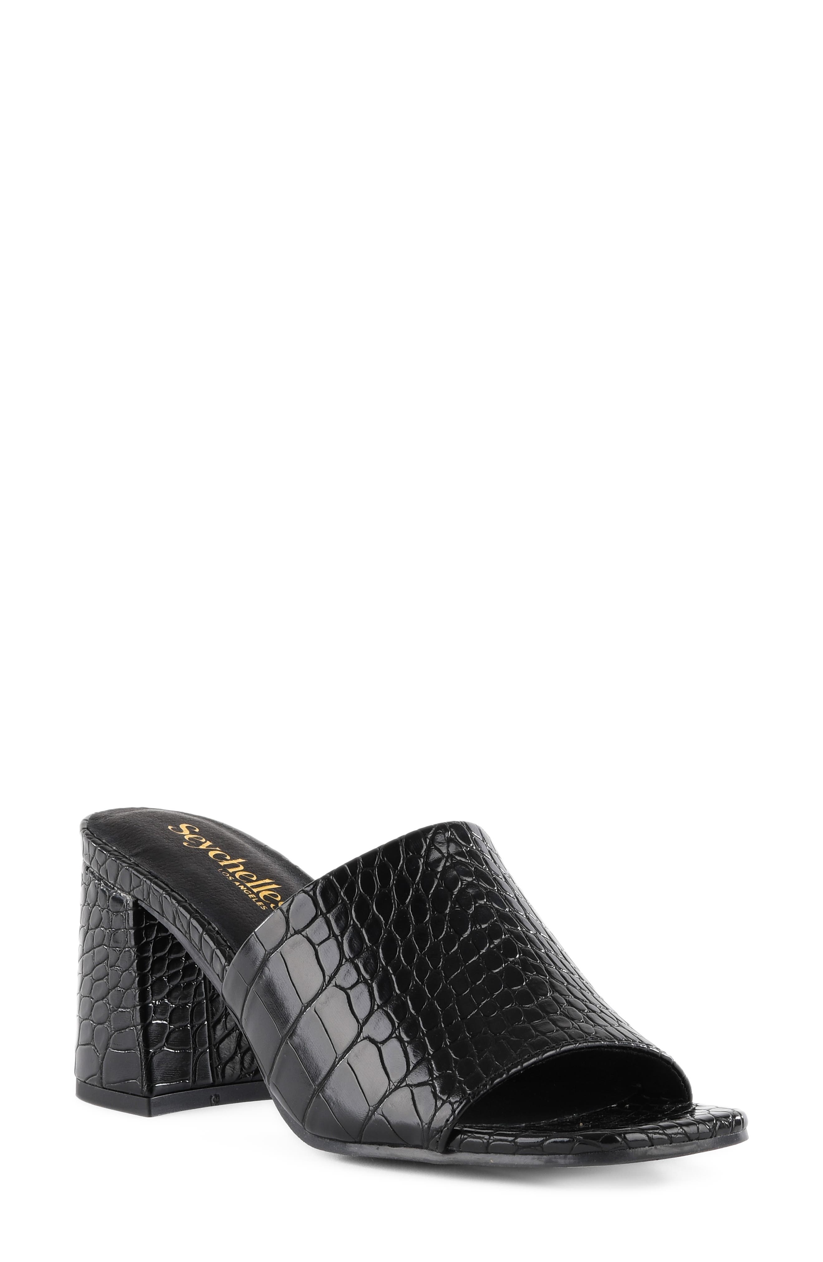 Adapt 3 Open Toe Slide Sandal, Main, color, BLACK