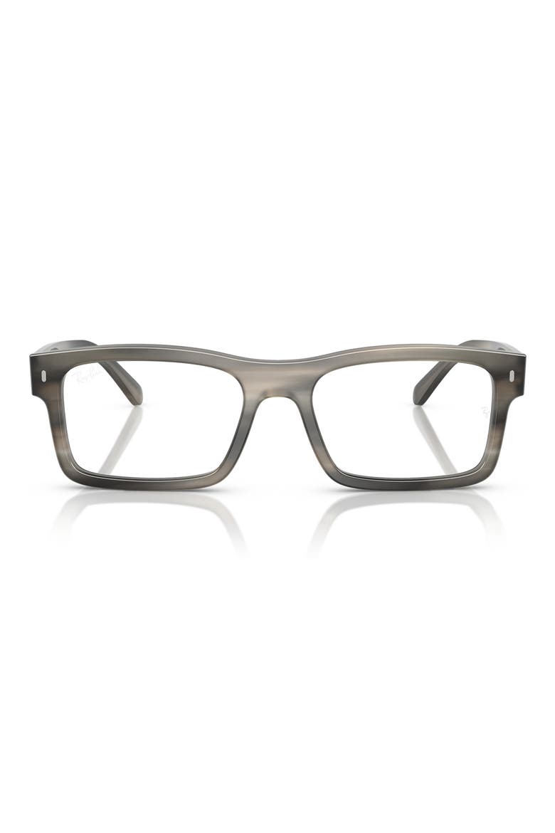 54mm Rectangular Optical Glasses, Main, color, HAVANA GRADIENT