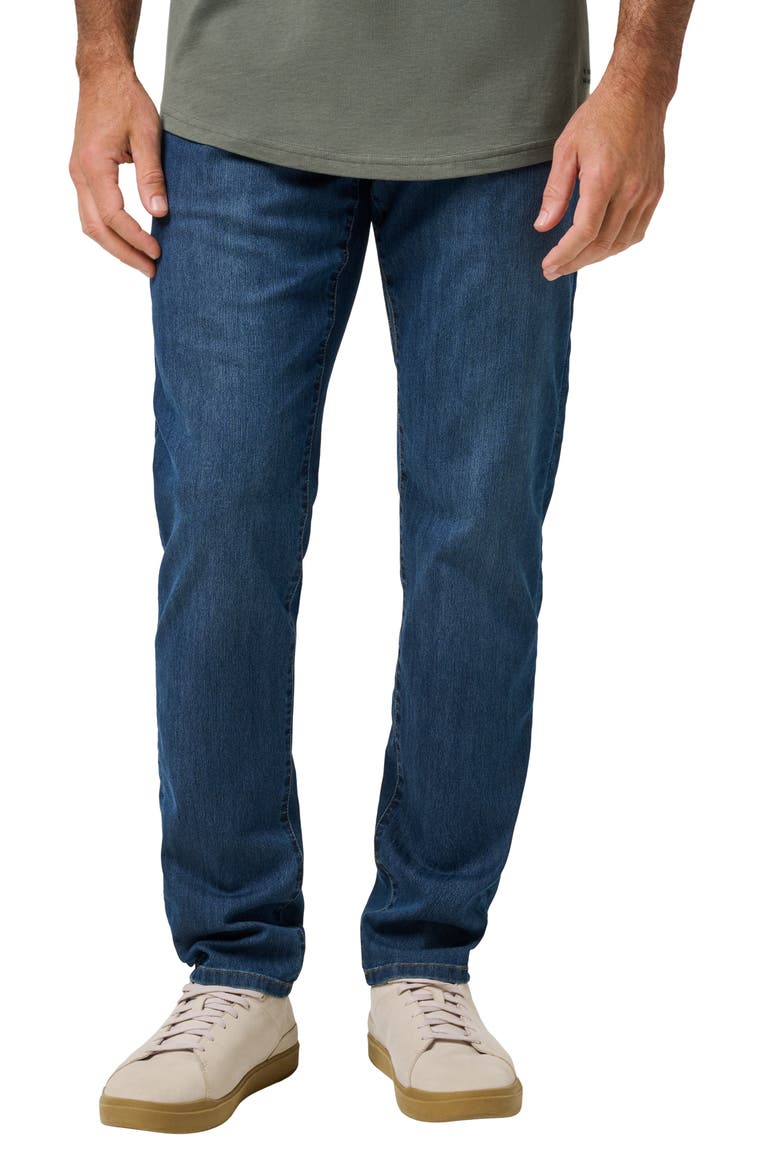 Legacy Featherweight Straight Leg Jeans, Main, color, MID BLUE