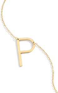 Mint & Lily Statement Initial Necklace