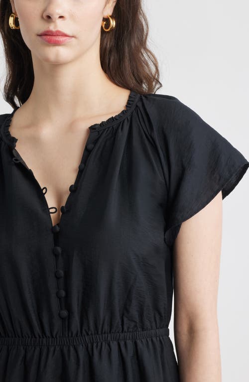 Caslonr Caslon(r) Front Button Midi Dress