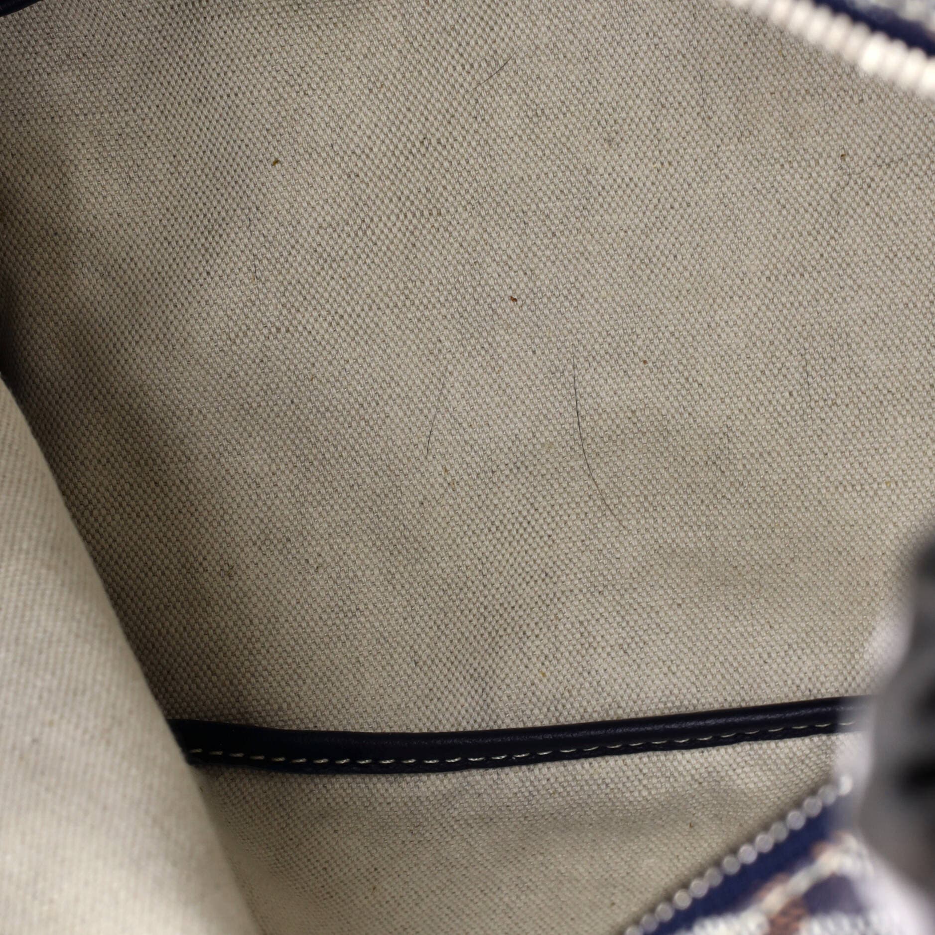 Pre-Owned Goyard Boheme Hobo Coated Canvas, Alternate, color, Blue