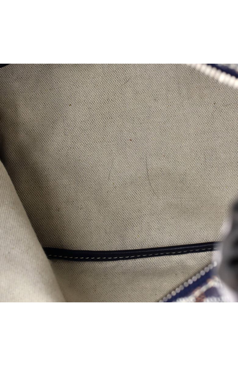 Pre-Owned Goyard Boheme Hobo Coated Canvas, Alternate, color, Blue