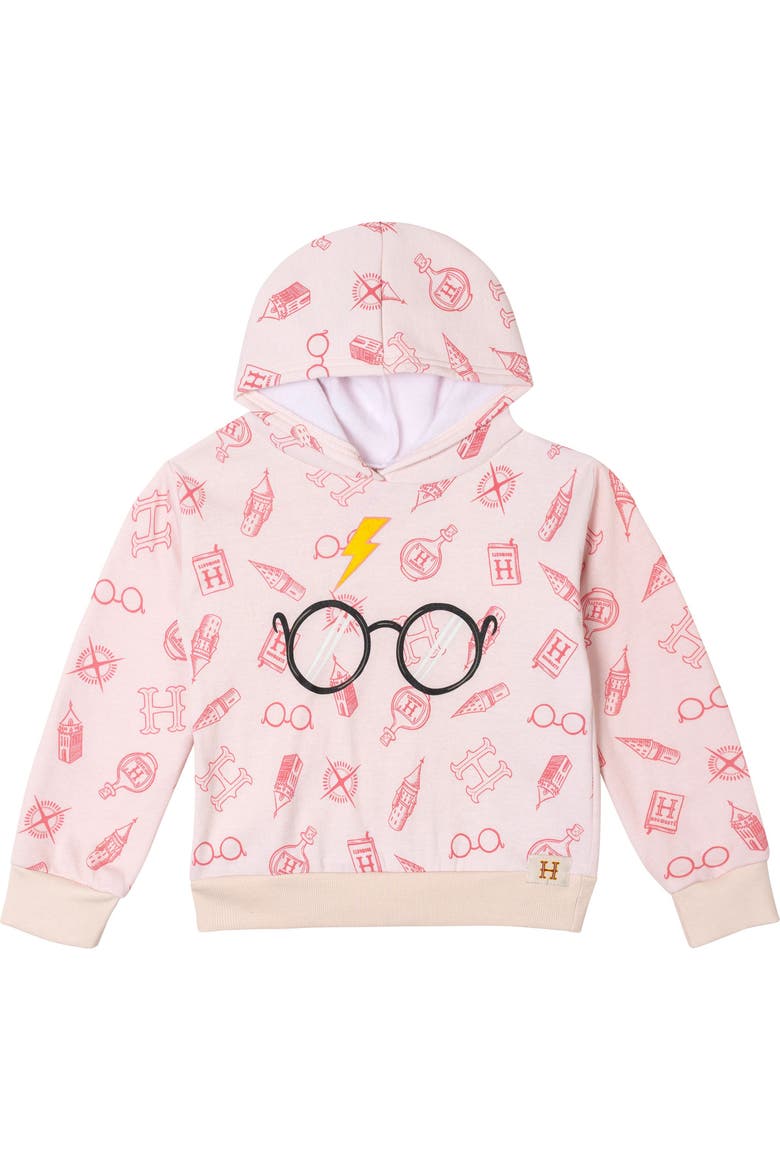 2-Piece Fleece Hoodie and Leggings Set, Alternate, color, Peach Burgundy
