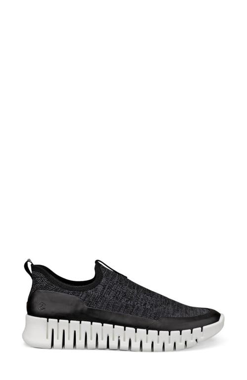 Ecco Gruuv Slip-on Sneaker In Black