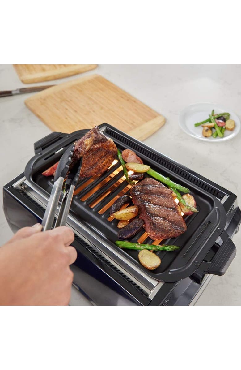 Kitchen Chef Indoor Smokeless Rotisserie Grill, Alternate, color, Black