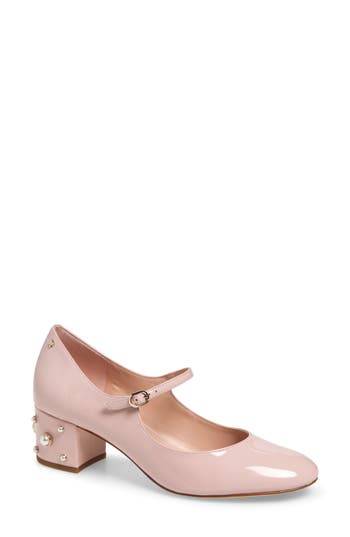 Shop Kate Spade New York Eleni Mary Jane Pump In Rose Smoke