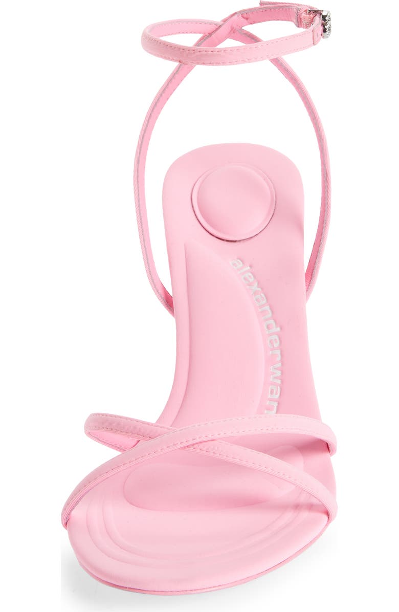 Alexander Wang Dahlia Rhinestone Logo Sandal, Alternate, color,