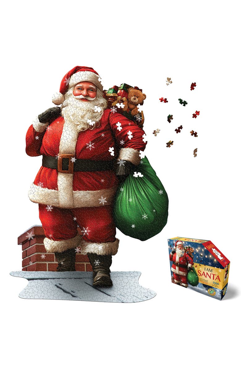 Madd Capp I Am Santa 1000 Piece Jigsaw Puzzle, Main, color, Multicolored
