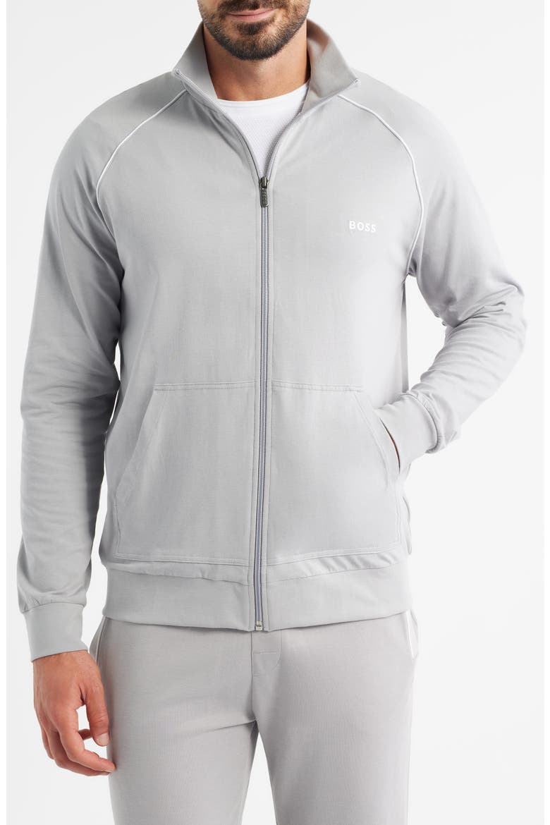 Mixmatch Z Knit Jacket, Alternate, color, LIGHT/ PASTEL GREY