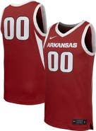 Nike Men's Nike #00 Cardinal Arkansas Razorbacks Replica Basketball Jersey
