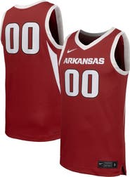 Nike Men's Nike #00 Cardinal Arkansas Razorbacks Replica Basketball Jersey