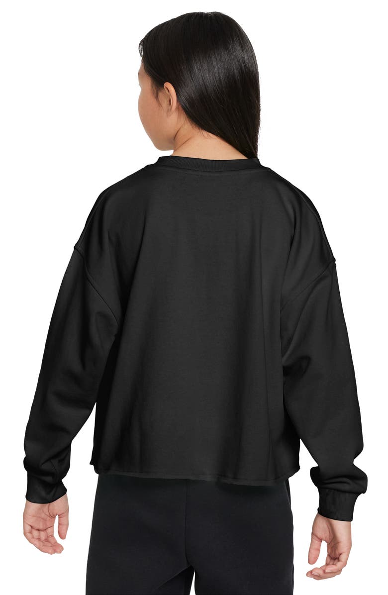 Nike Kids' Dri-FIT Crewneck Sweatshirt, Alternate, color, 