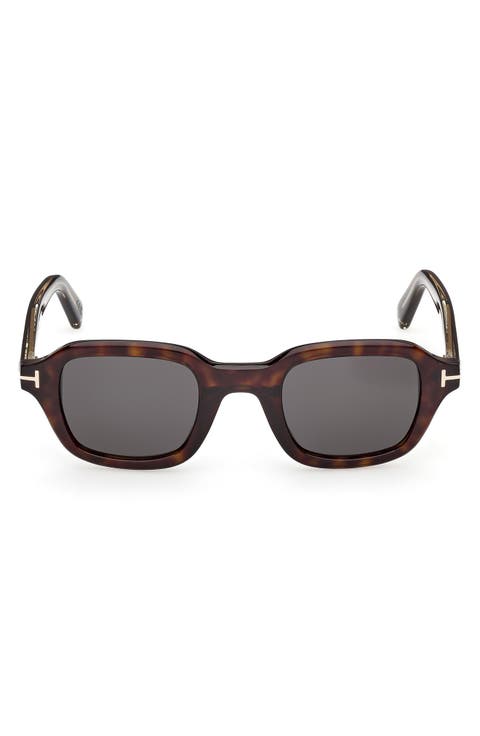 46mm Small Square Sunglasses