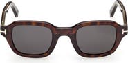 TOM FORD 46mm Small Square Sunglasses