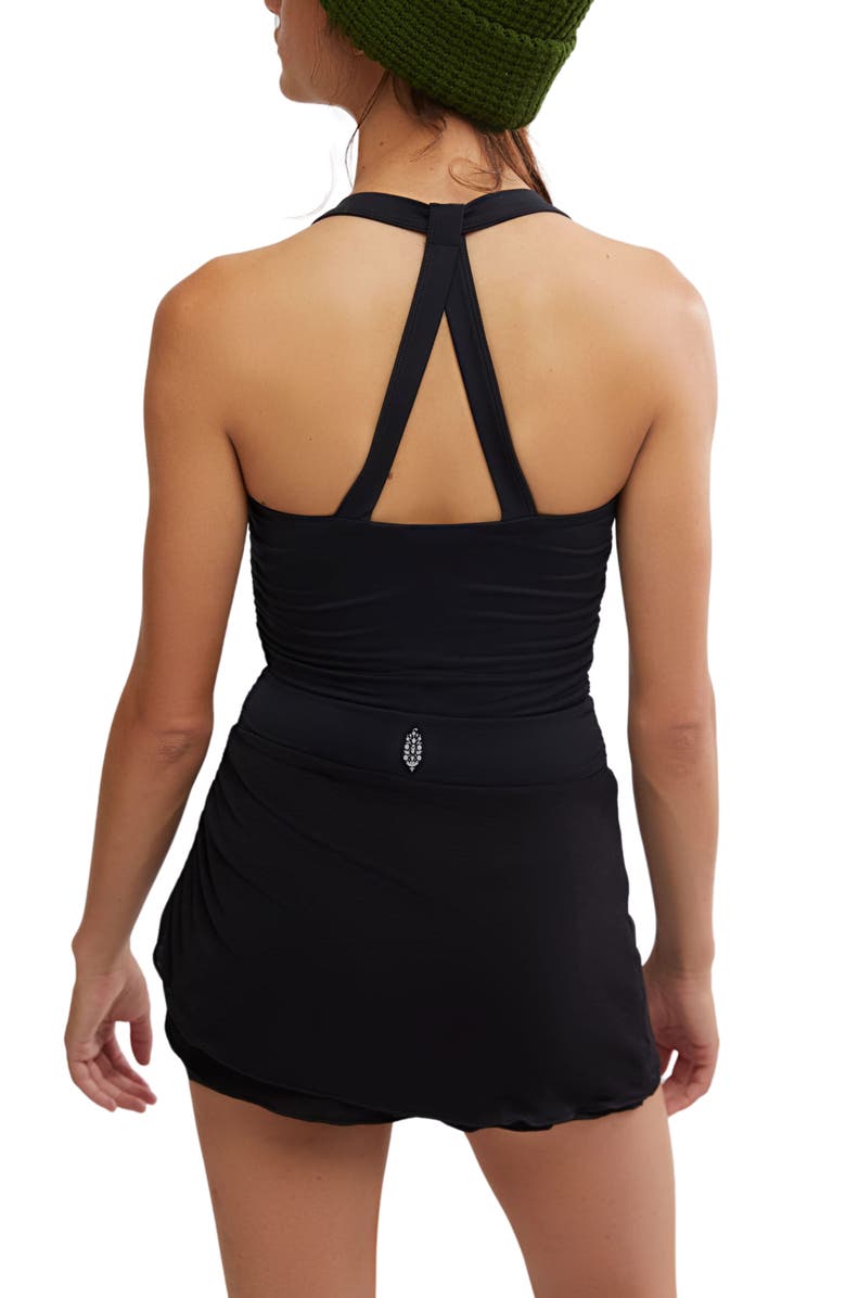 Free People Little Bit of Love Shortsie Workout Dress, Alternate, color,