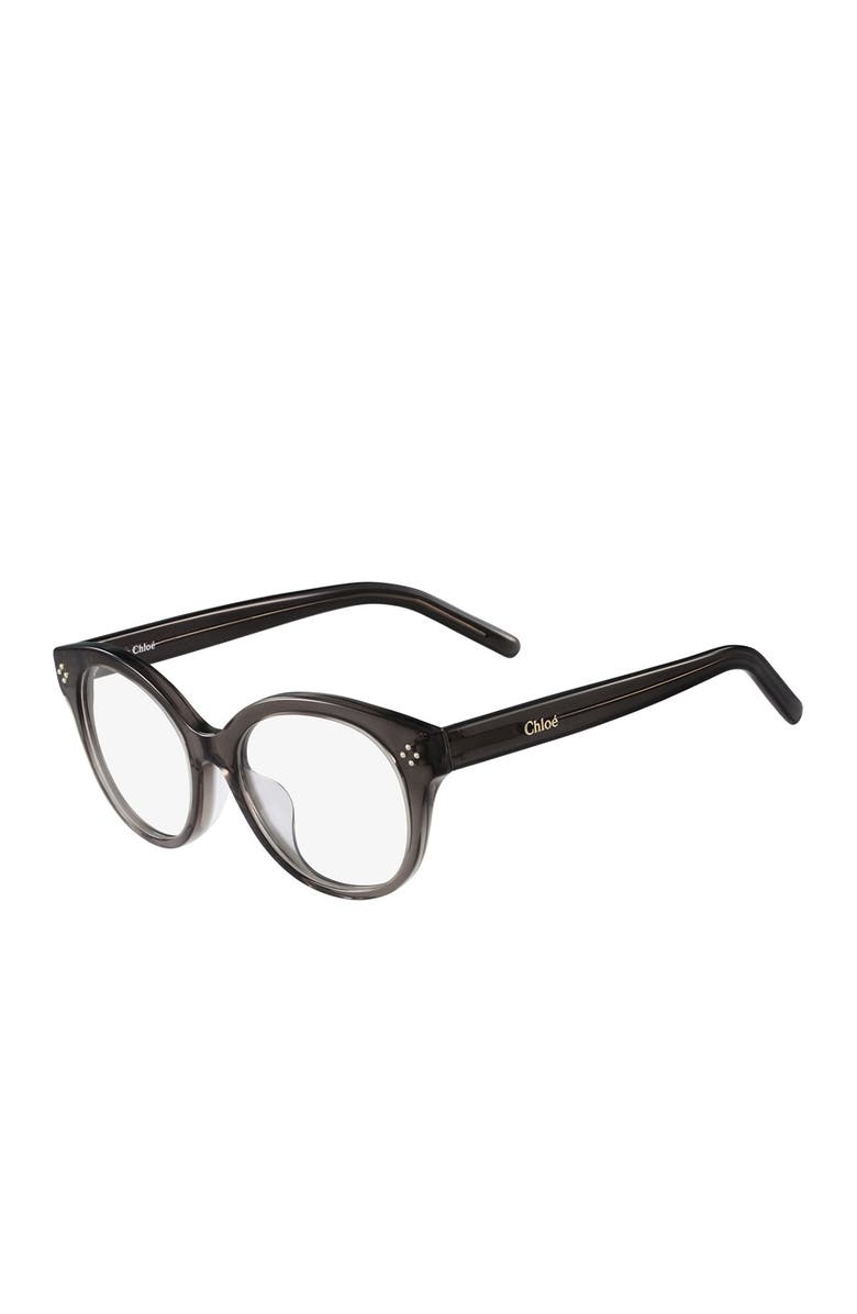 Chloé 52mm Cat Eye Optical Frames, Alternate, color,