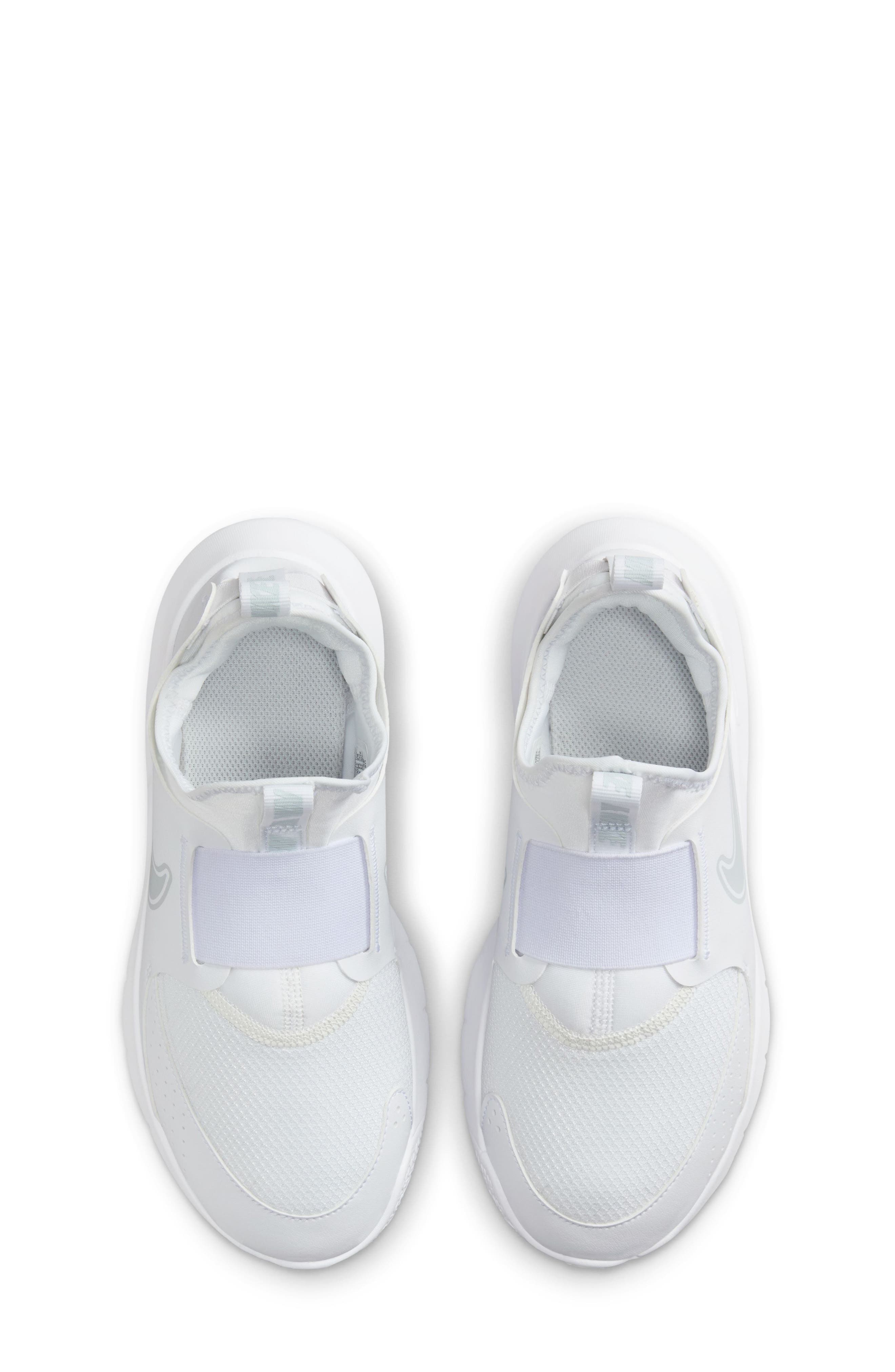 Flex Runner 3 Slip-On Shoe, Alternate, color, WHITE/ PURE PLATINUM/ WHITE