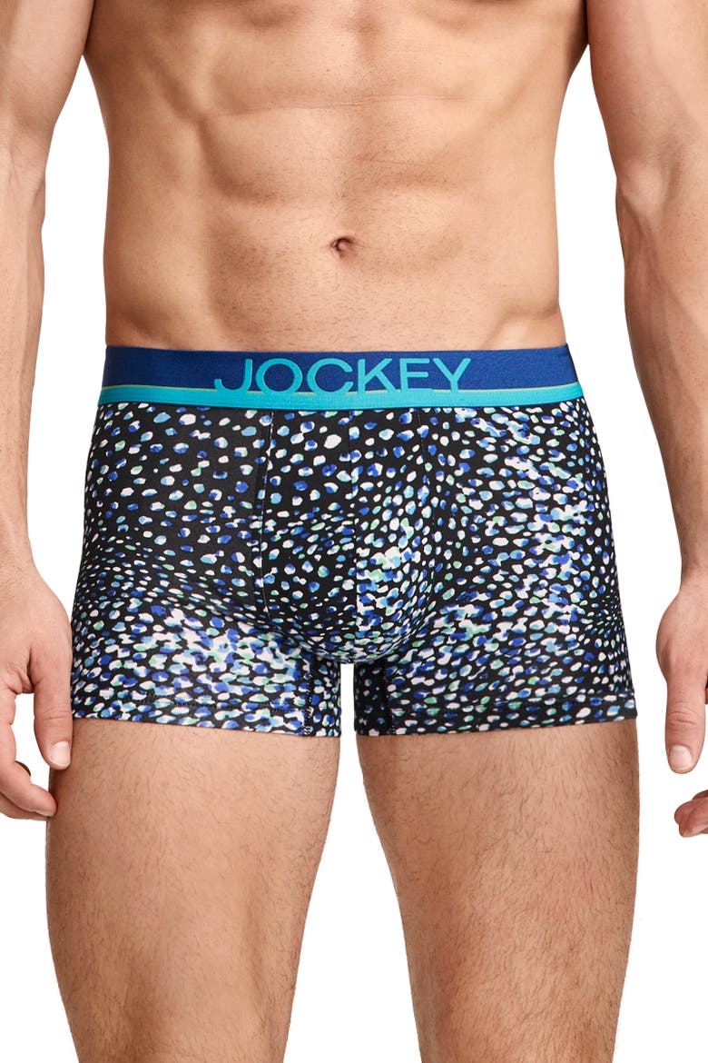 Mens True Style 4" Trunk - 3 Pack, Alternate, color, Drawn Leaves