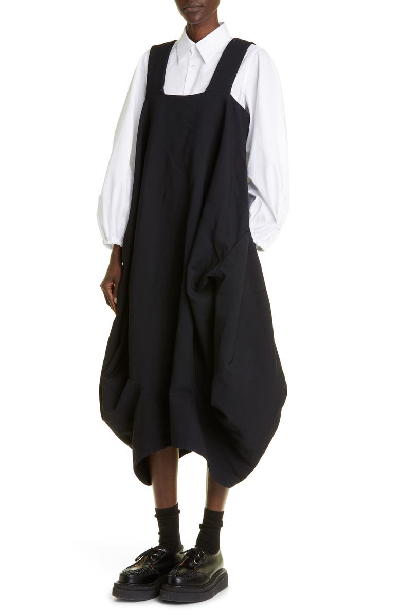 Comme des Garçons Comme des Garçons Trapeze Dress, Alternate, color, 