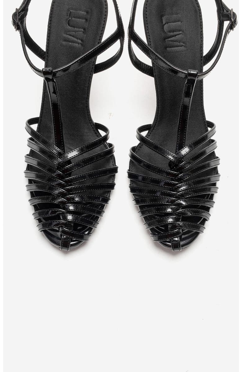 Prologue Shoes Pasion Stiletto Pump, Alternate, color, Black Patent