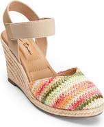 Me Too Pay Raffia Espadrille Wedge Sandal