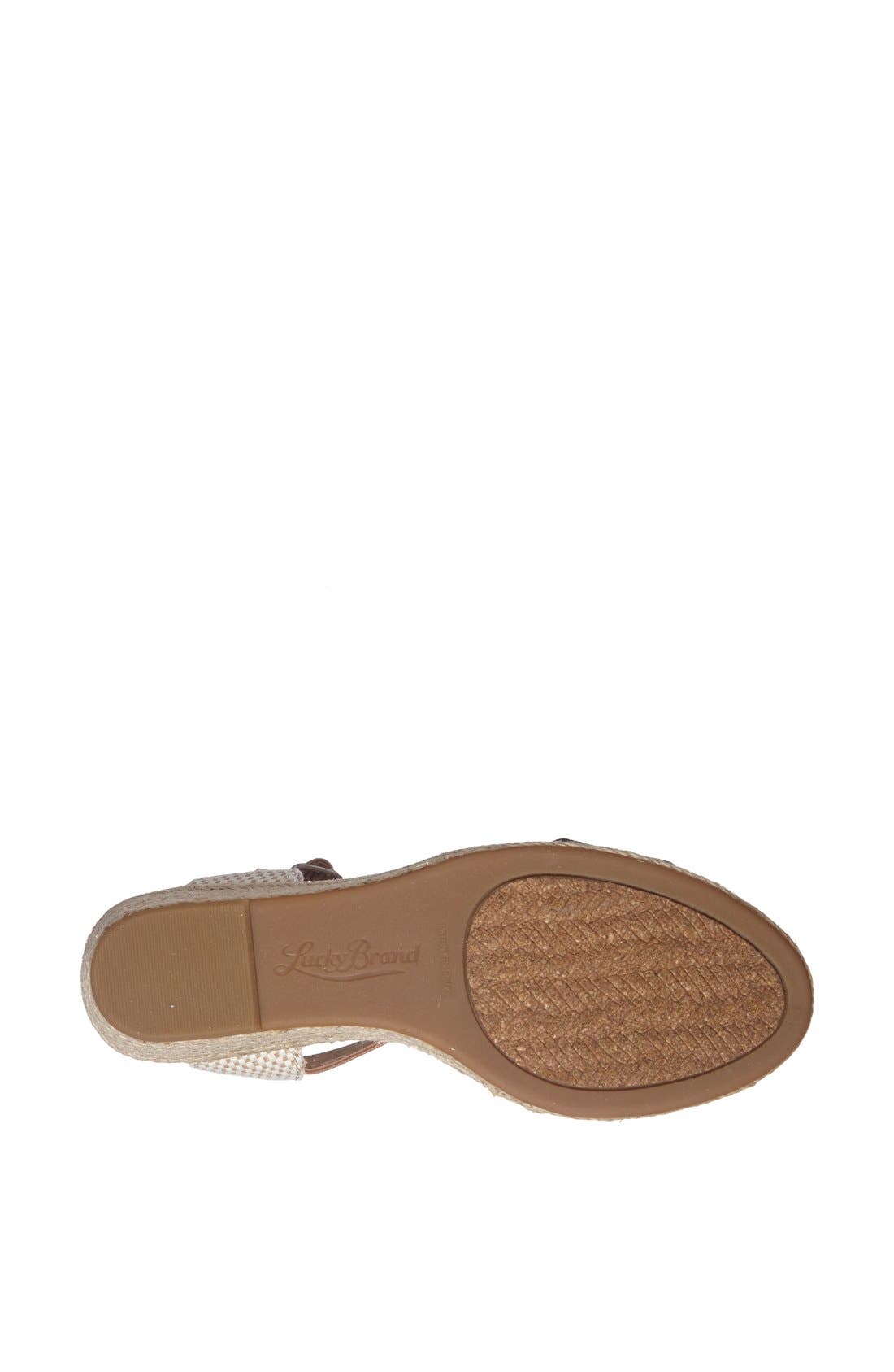 Lucky Brand 'Kavelli' Espadrille Wedge, Alternate, color, 