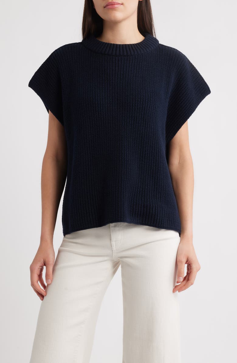 Frank & Eileen Montecito Sweater Vest, Main, color, Marine
