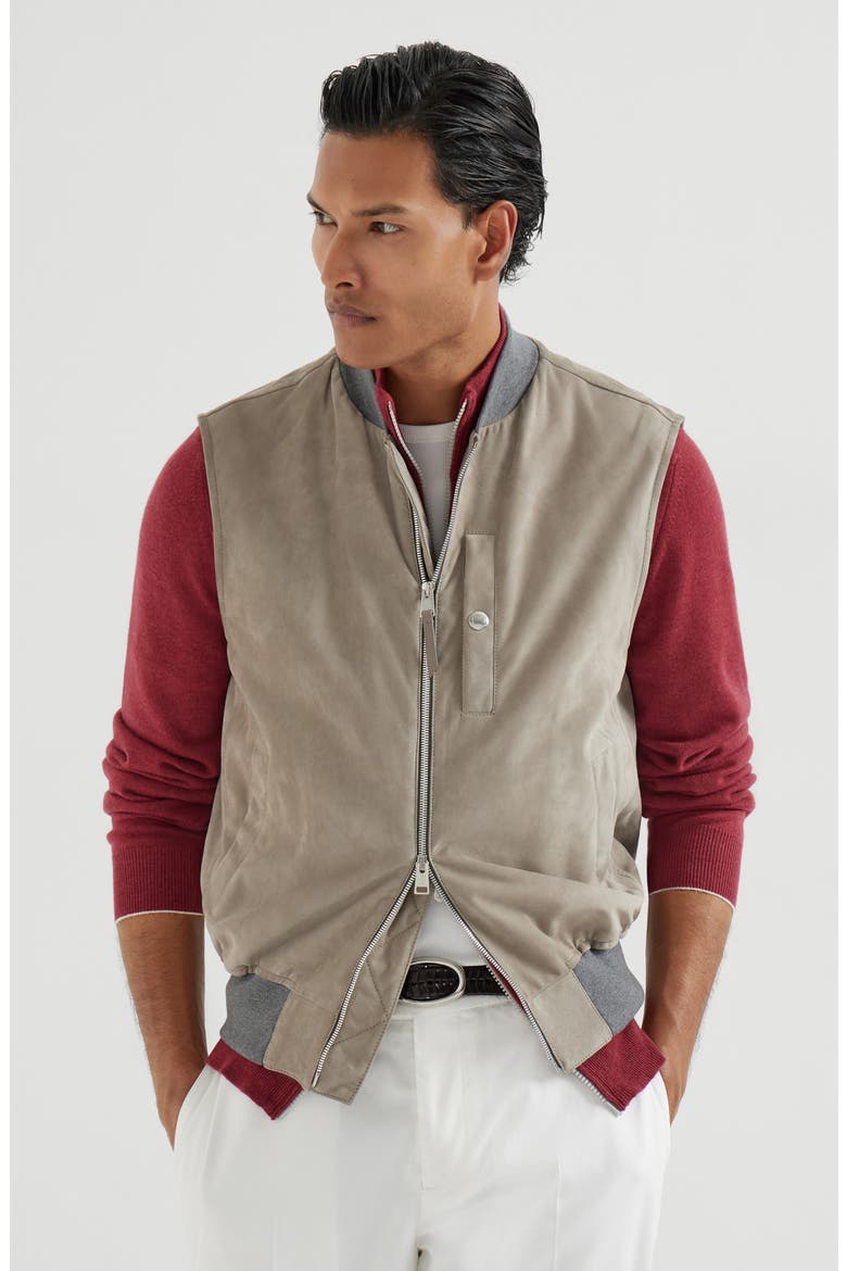 Vest with Thermore® padding, Main, color, Khaki