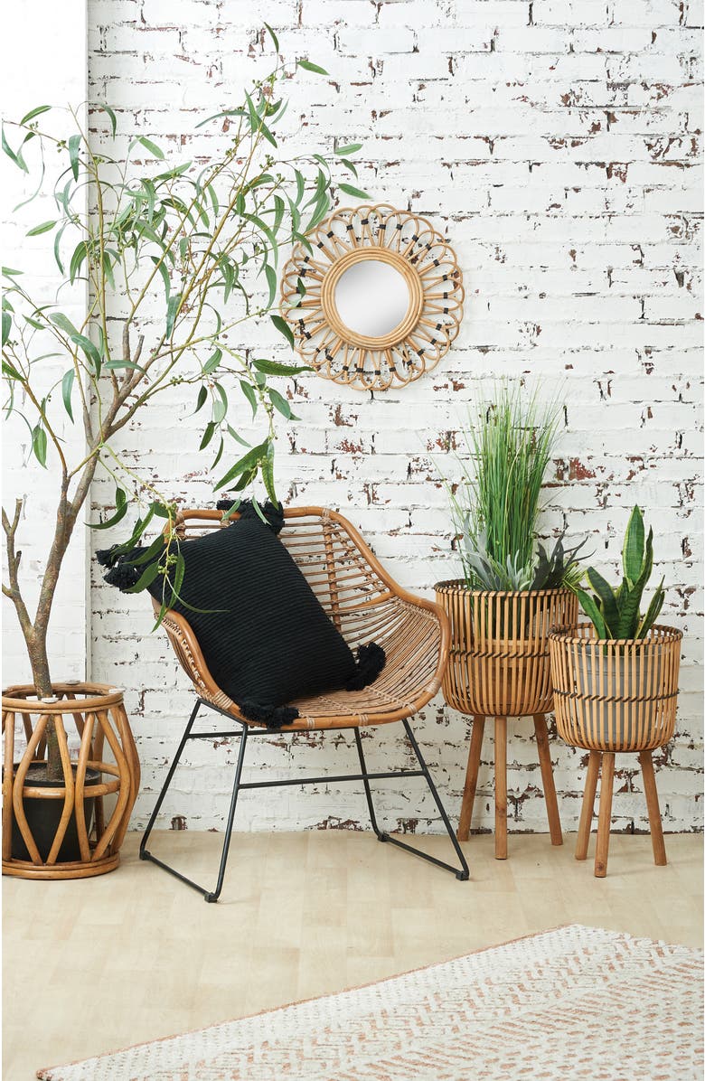 carol & frank Newport Decorative Throw Pillow, Alternate, color, Black